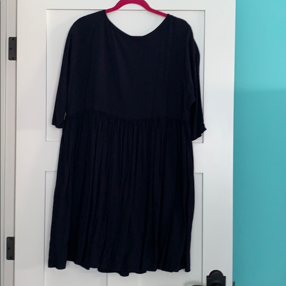COS oversized dress. Navy blue